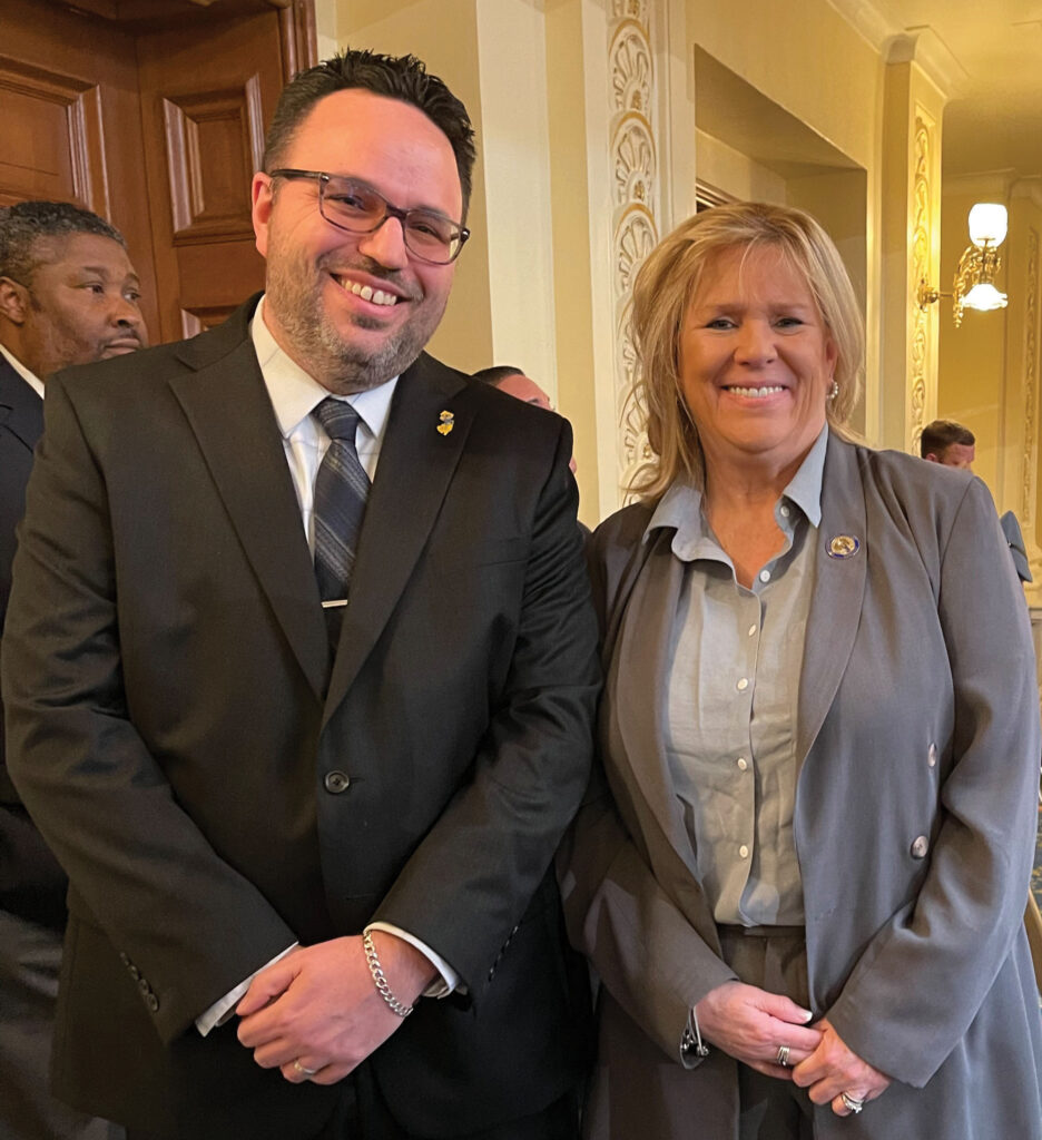 John J. Mulholland, Jr. and Assemblywoman Carol Murphy